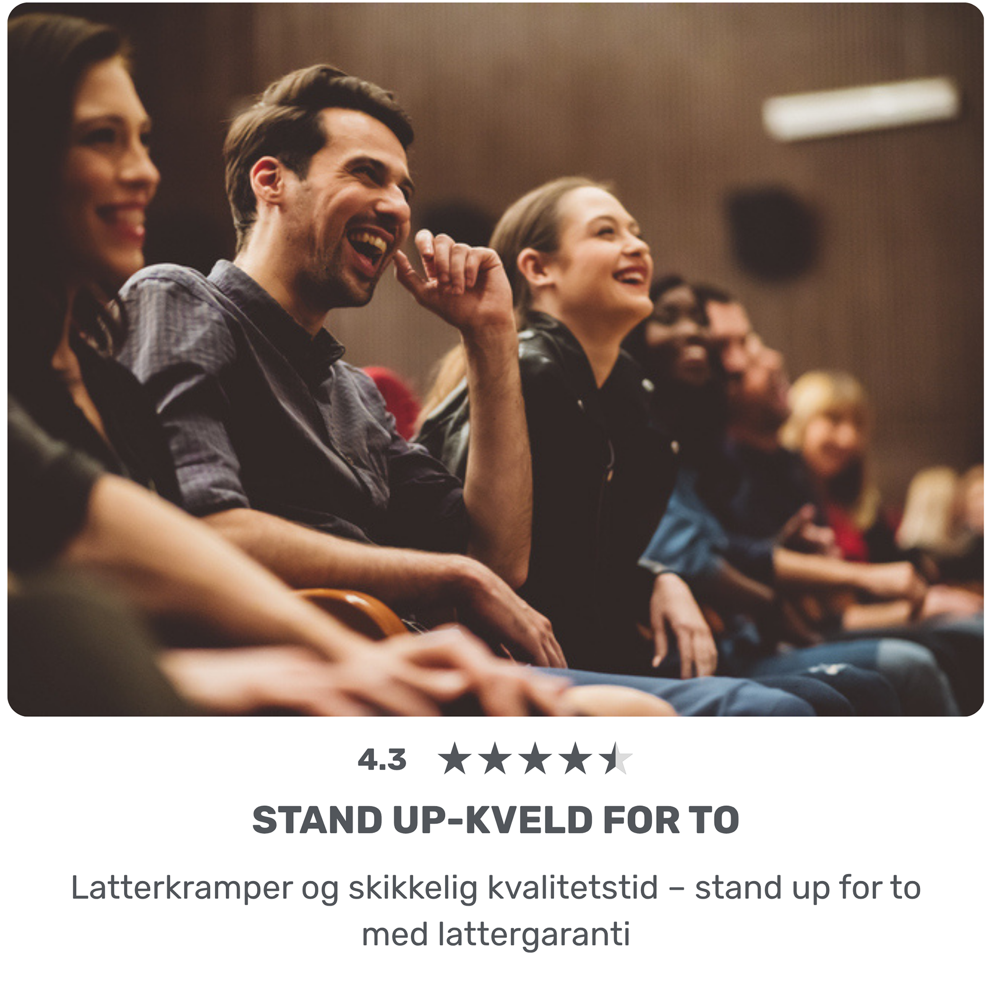 Stand Up-kveld for to